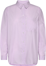 Shirts/Blouses Long Sleeve Tops Shirts Long-sleeved Purple Marc O'Polo