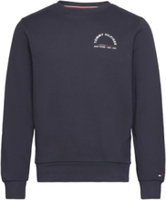 Shadow Hilfiger Reg Sweatshirt Tops Sweatshirts & Hoodies Sweatshirts Navy Tommy Hilfiger