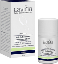 Lavilin 72 h Deodorant Roll-on For Men With Probiotics - 80 ml