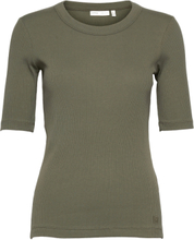 Dagnaiw T-Shirt T-shirts & Tops Short-sleeved Grønn InWear*Betinget Tilbud