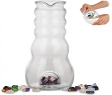 Vitaalwaterkaraf Cadus voor edelstenen - Hout - Glas - 1000