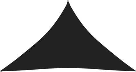 vidaXL Solsegel oxfordtyg trekantigt 5x5x6 m svart