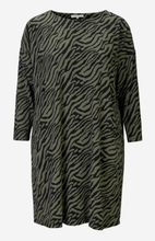 Supermyk kjole med et zebramønster Lindsey