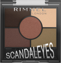 Rimmel Scandaleyes Eyeshadow Palette 002 Brixton Brown