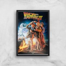Back To The Future Part 3 Giclee Art Print - A2 - Print Only
