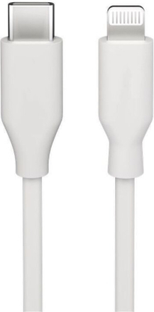 Linocell USB-C til Lightning-kabel Hvit 2 m
