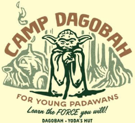 Star Wars Camp Dagobah Women's T-Shirt - Cream - XL - Cream