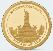 Sammlermünzen Reppa Goldmünze Niederwalddenkmal 2021