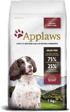 2,5 kg gratis! Applaws Hundefutter 7,5 kg - Kleine & Mittelgrosse Rassen: Adult Huhn & Lamm