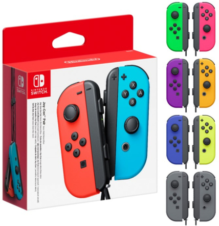 Nintendo Joy-Con Pair Håndkontroller Rosa/Grønn