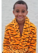 Kinderbademantel Tiger