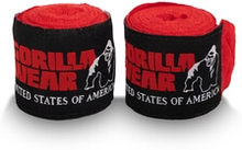 Gorilla Wear Boxing Hand Wraps, red, 3 m