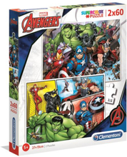 2x60 Puzzles Kids Avengers