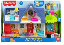 Dukkehus Fisher Price Little People House 60,3 x 36 cm