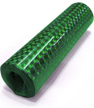 Grønn Metallisk Holografisk Serpentin