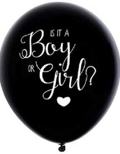 Is It A Boy Or Girl? - 46 cm Ballong med Konfetti til Gutt - Gender Reveal