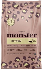 Kattmat Monster Original Kitten Chicken/Turkey 400g