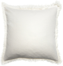 Merlin Cushioncover+Cushion Home Textiles Cushions & Blankets Cushion Covers White Himla