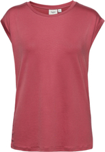 U1520, Adeliasz T-Shirt T-shirts & Tops Short-sleeved Rosa Saint Tropez*Betinget Tilbud