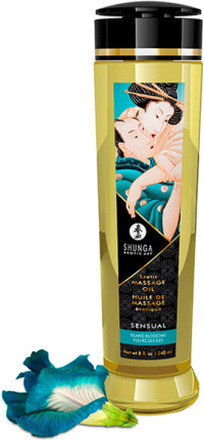 Shunga Massage Oil Sensual Island Blossoms 240ml Massasjeolje