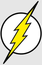 Justice League Flash Logo Hoodie - Grey - M - Grey