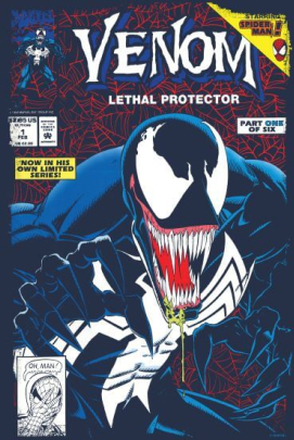 Venom Lethal Protector Women's T-Shirt - Navy - M - Navy