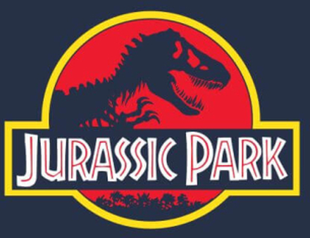 Jurassic Park Logo Women's T-Shirt - Navy - L