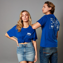Back To The Future Unisex T-Shirt - Royales Blau - S