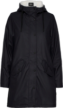 Onlsally Raincoat Otw Outerwear Rainwear Rain Coats Blå ONLY*Betinget Tilbud