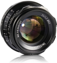 7artisans 35mm F1.2 Manuelle Fokuskameraobjektiv Große Blende APS-C für Fujifilm Fuji X-A1 / X-A10 / X-A2 / X-A3 / X-AT / X-M1 / X-M2 / X-T1 / X -T10 / X-T2 / X-T20 / X-Pro1 / X-Pro2 / X-E1 / X-E2 / X-E2s FX-Mount Spiegellose Kameras