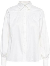 Theresepw skjorte - Lyst hvit