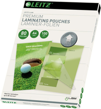 Leitz Lamineringsfickor ILAM 80 mikron A4 100-pack