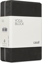 "Yoga Block Sport Sports Equipment Yoga Equipment Yoga Blocks And Straps Black Casall"