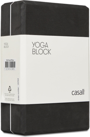 Yoga Block Accessories Sports Equipment Yoga Equipment Yoga Blocks And Straps Svart Casall*Betinget Tilbud