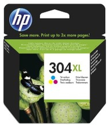 HP 304 XL Blekkpatron, flere farger