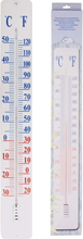 Esschert Design Termometer på veggplate 90 cm TH9