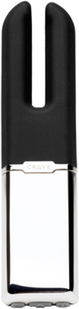 Crave - Duet Vibrator Black