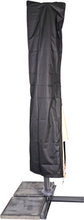 Afdekhoes / beschermhoes zwart voor zweefparasols met een diameter van 3,5 m inclusief stok