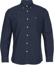 Oxford Button Down Shirt Skjorte Uformell Marineblå Morris*Betinget Tilbud