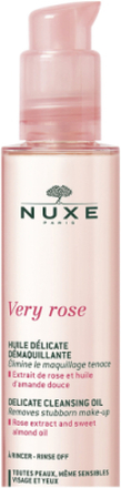 Very Rose Cleansing Oil 150 Ml Skin Care Oil Cleanser Nude NUXE*Betinget Tilbud