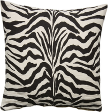 Day Cushion Zebra Linen/Canvas Home Textiles Cushions & Blankets Cushion Covers Beige DAY Home*Betinget Tilbud