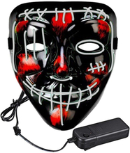 El Wire Purge 2 LED Mask - Vit
