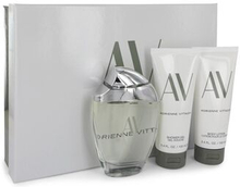 AV by Adrienne Vittadini - Gift Set -- 3 oz Eau De Parfum Spray + 3.3 Body Lotion + 3.3 oz Shower Ge