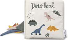 Dennis Dino Book Toys Baby Toys Cream Liewood