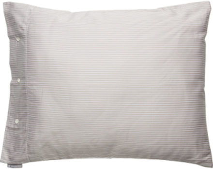 Hotel Lyocell Stripe Lt Beige/White Pillowcase Home Textiles Bedtextiles Pillow Cases Beige Lexington Home