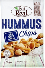 Eat Real hummuschips med havsalt
