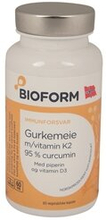 Bioform Gurkemeie m/K2 D3 120 kpsl