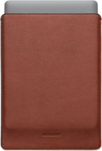 Woolnut Leather Sleeve Til MacBook / Laptop 15" (350 x 245mm) - Brun