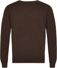 Incommondale Tops Knitwear Round Necks Brown INDICODE