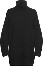 Pullover - Long Sleeve Tops Knitwear Turtleneck Black Ilse Jacobsen